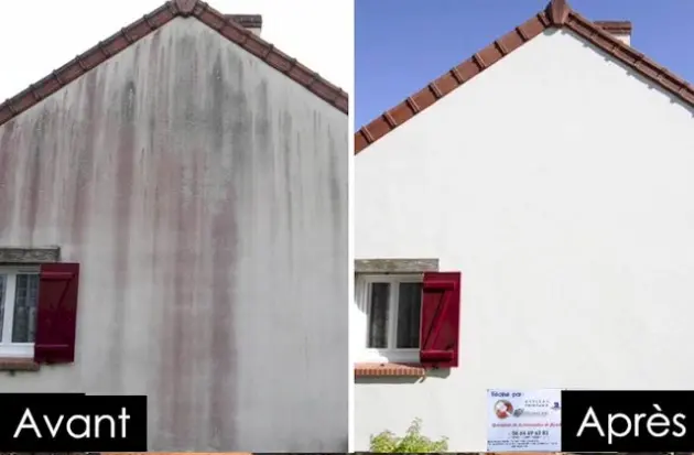 Microfissures et entrées d’eau sur façade à Warmeriville – S.k peinture