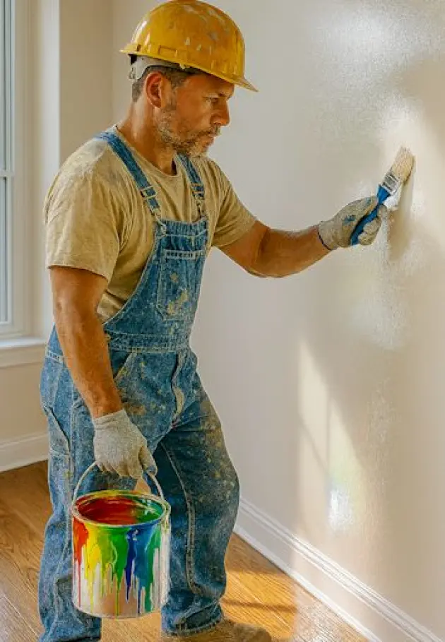 Mise en peinture technique à Ormes – S.k peinture