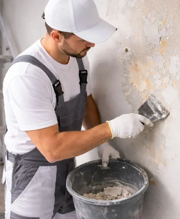 Rénovation de peinture sur supports marqués en périphérie rémoise – S.k peinture